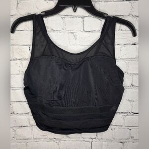 Athleta Black‎ Swimsuit Tankini Top Size 36 B/C